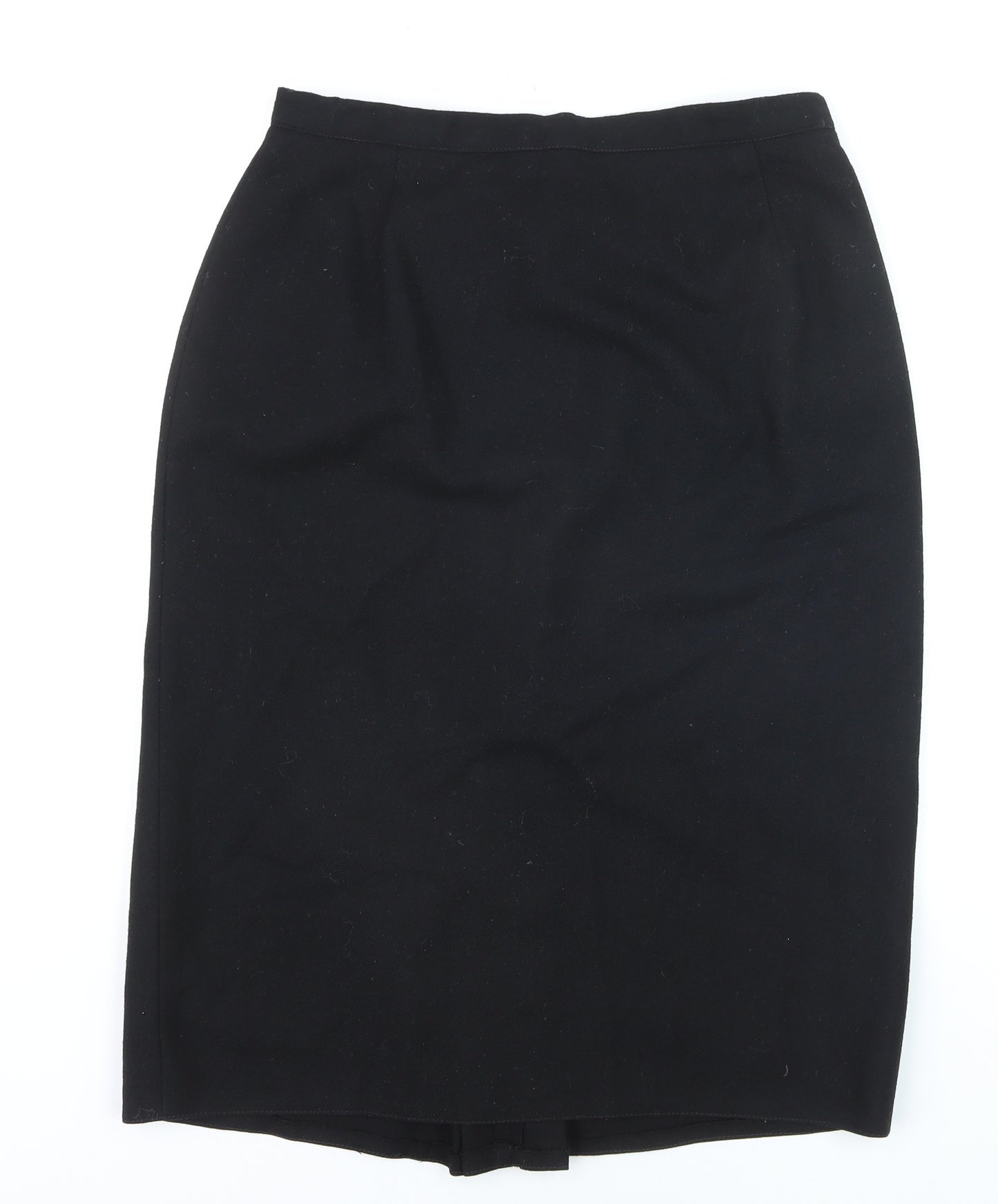 St. Bernard Women's Black Wool Blend Pencil Skirt Size 16