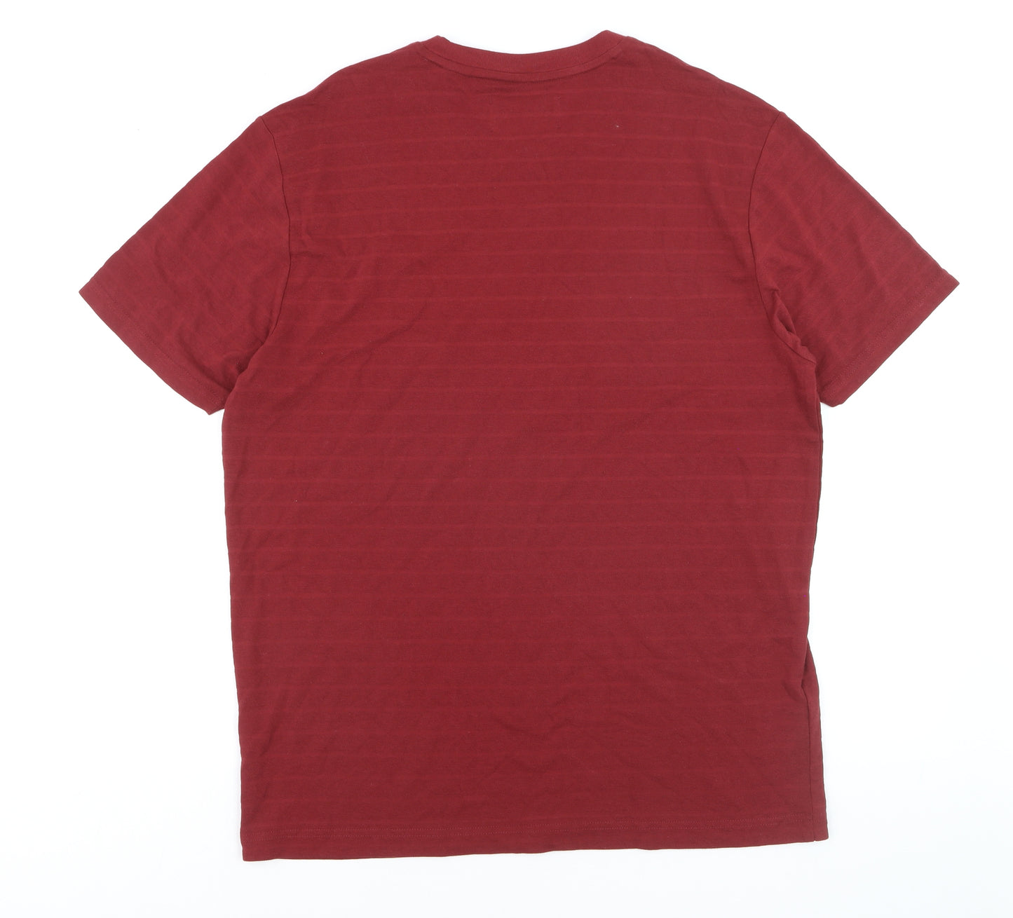 Original Penguin Men's Red Cotton Crew Neck T-Shirt Size L