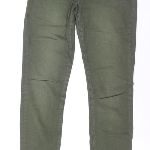 Mos Mosh Women's Green Skinny Stretch Jeans Size 27