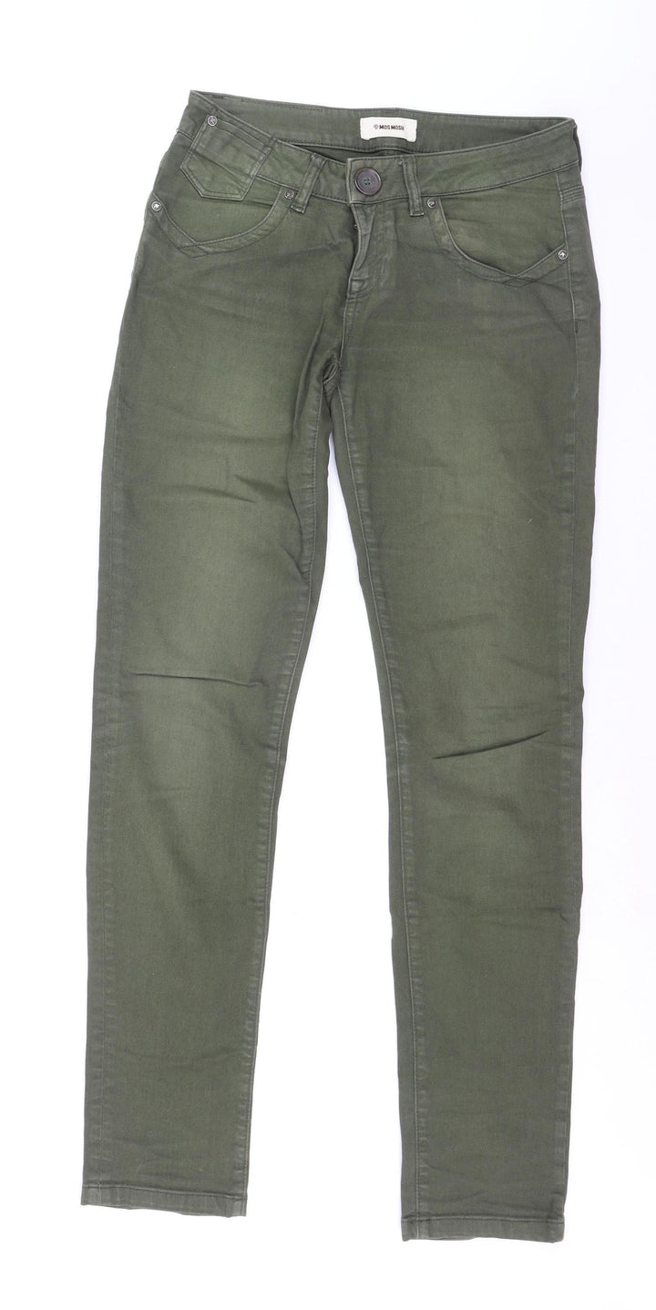 Mos Mosh Women's Green Skinny Stretch Jeans Size 27