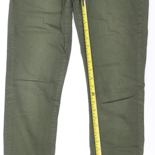 Mos Mosh Women's Green Skinny Stretch Jeans Size 27