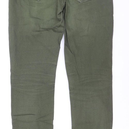 Mos Mosh Women's Green Skinny Stretch Jeans Size 27
