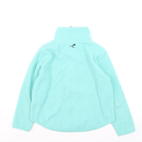 Energetics Girls Blue 10 Years Fleece 1/4 Zip Pullover Sweatshirt