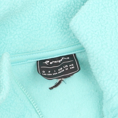 Energetics Girls Blue 10 Years Fleece 1/4 Zip Pullover Sweatshirt