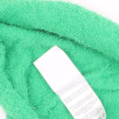 Miista Women Green Short Wrap Knit Skirt Size S