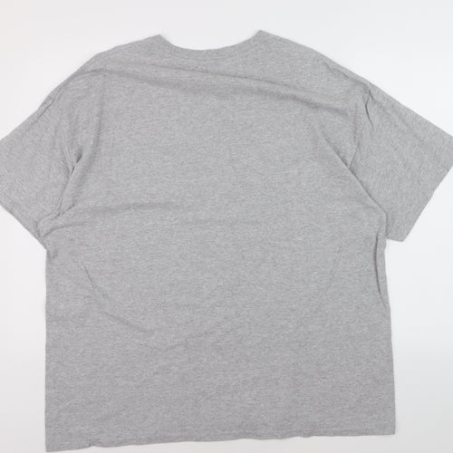 Rock Me Apparel Men's Grey Sterling Archer Graphic T-Shirt XL