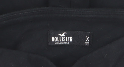 Hollister Womens Black XS Ankle Leggings Stretch Elastic Waist
