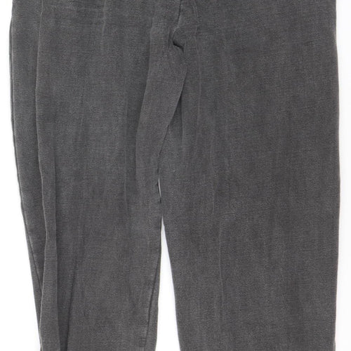 Boohoo Women’s Grey Jogger Sweatpants S California Print