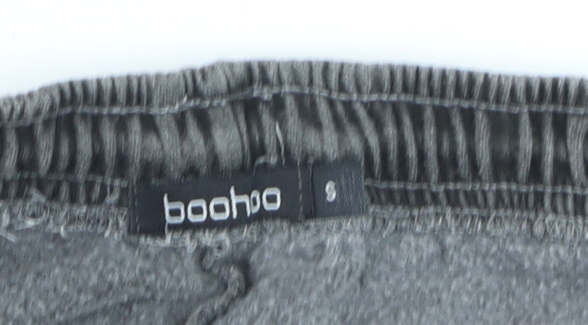 Boohoo Women’s Grey Jogger Sweatpants S California Print