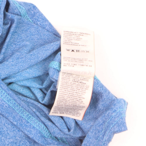 Superdry Womens Blue Gradient Logo Print T-Shirt Size M