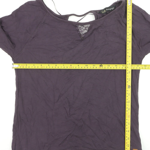Marks and Spencer Women’s Purple Wrap Jersey Blouse Size 10