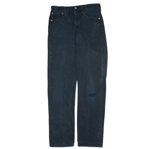 Levi's 501 Men Blue Straight Leg Jeans W32 L34 Vintage Cotton Denim