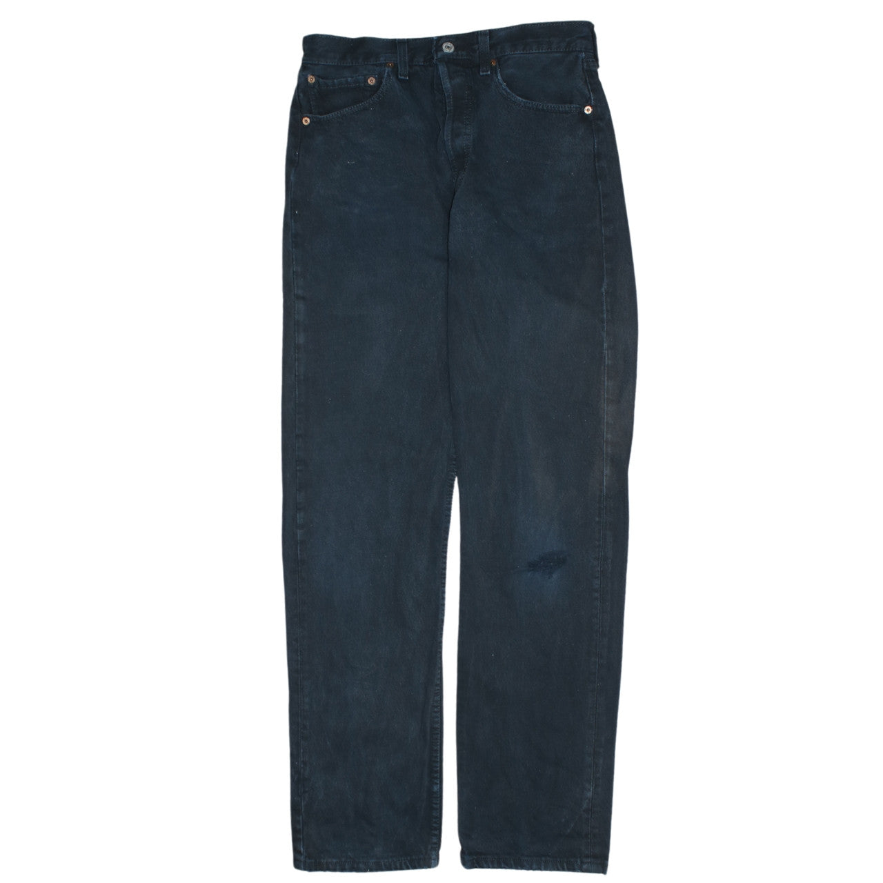 Levi's 501 Men Blue Straight Leg Jeans W32 L34 Vintage Cotton Denim