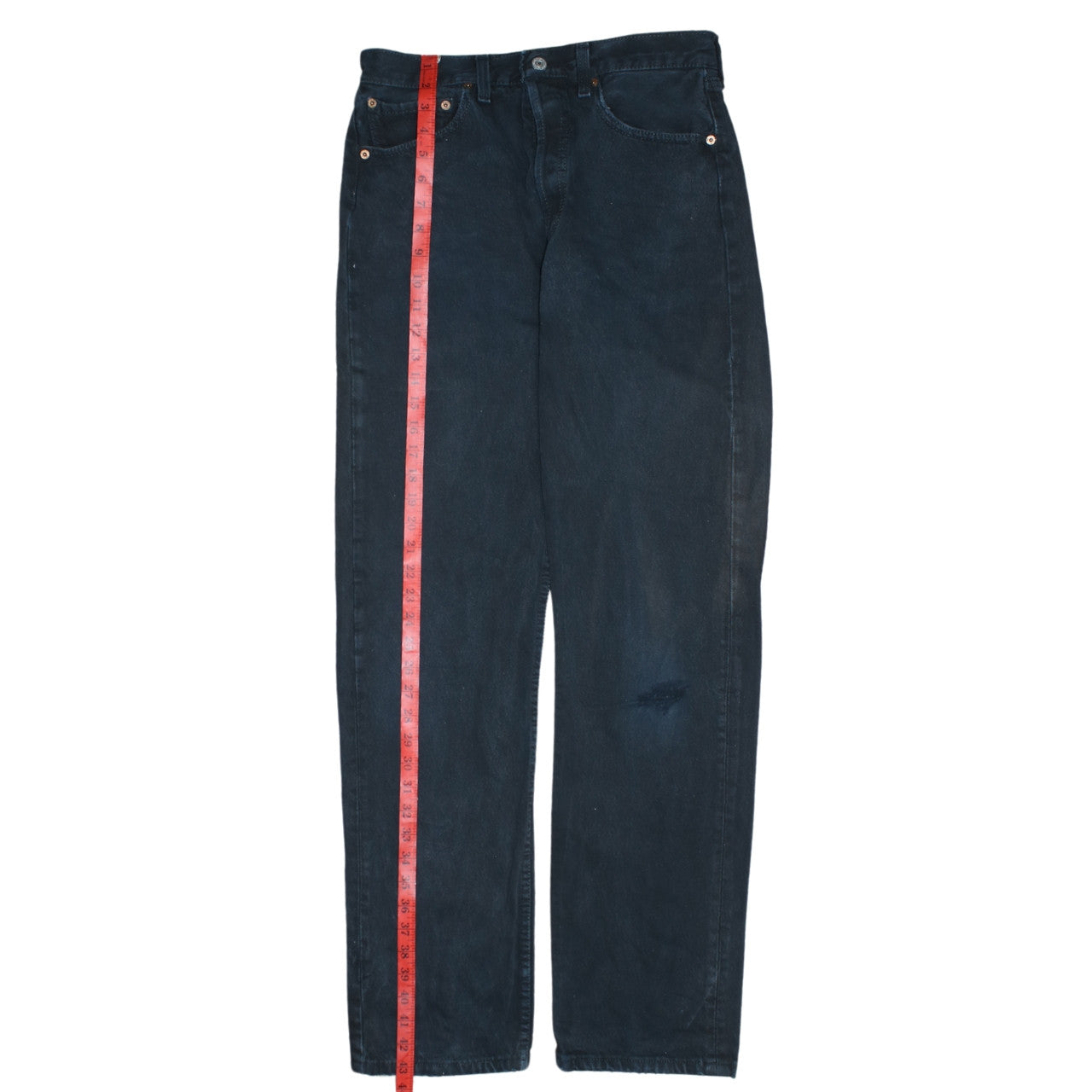 Levi's 501 Men Blue Straight Leg Jeans W32 L34 Vintage Cotton Denim