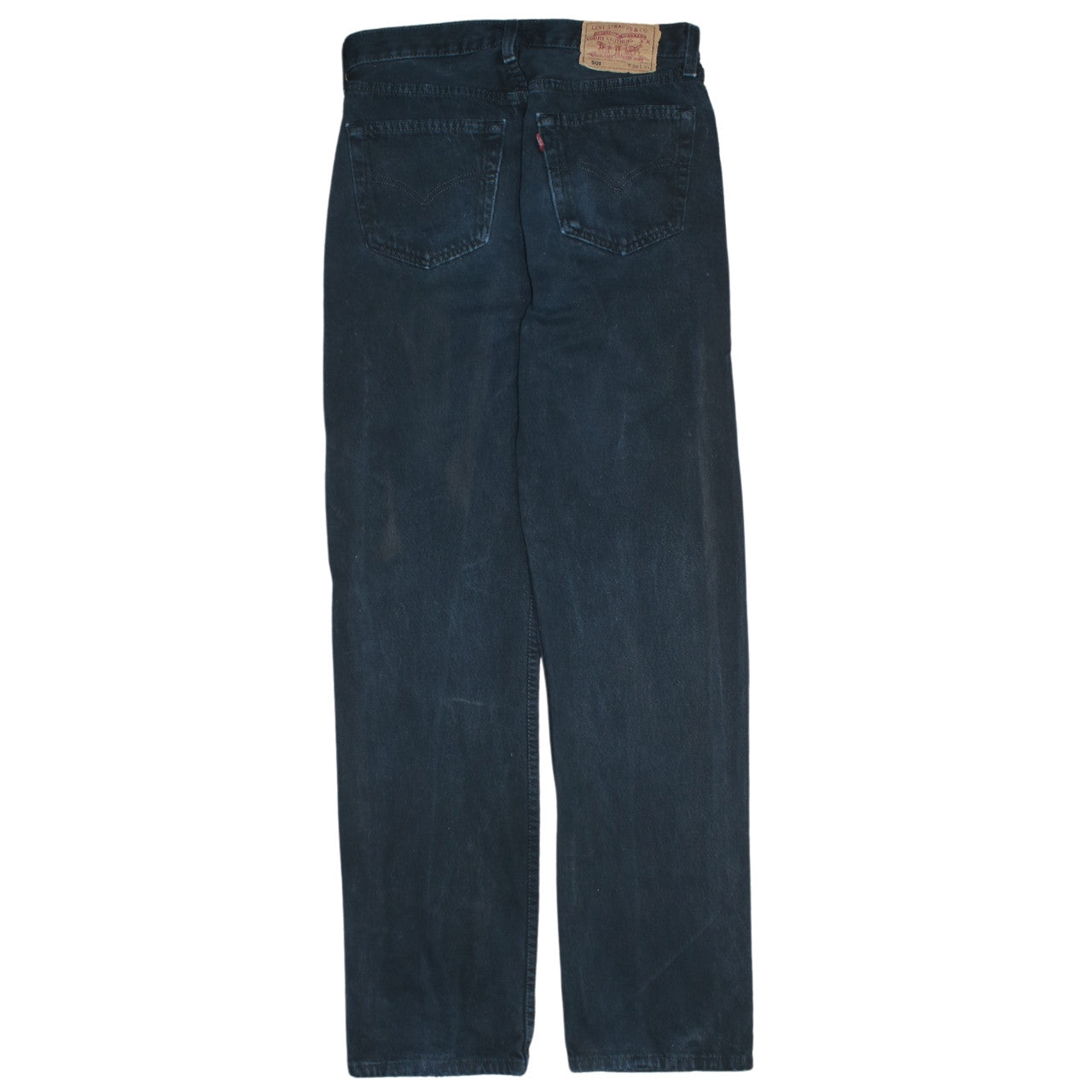 Levi's 501 Men Blue Straight Leg Jeans W32 L34 Vintage Cotton Denim