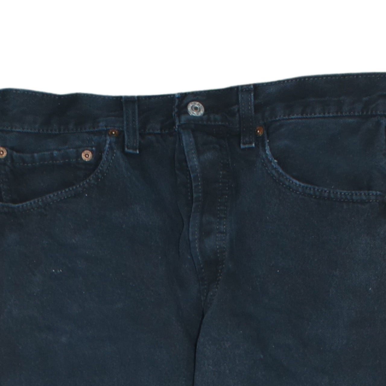 Levi's 501 Men Blue Straight Leg Jeans W32 L34 Vintage Cotton Denim