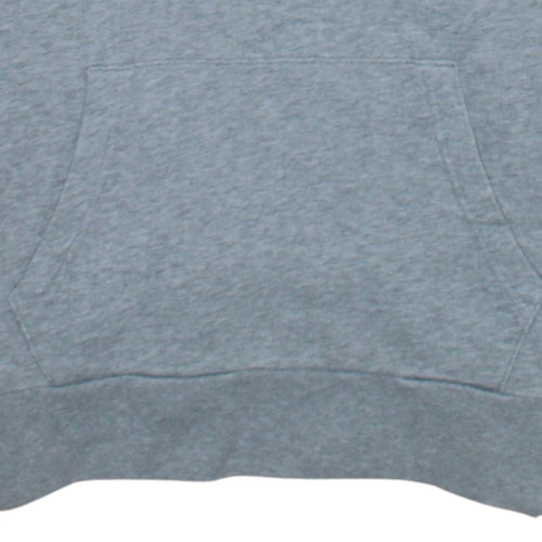 Levi's Men's Grey Pullover Hoodie M Graphic Logo Fleece