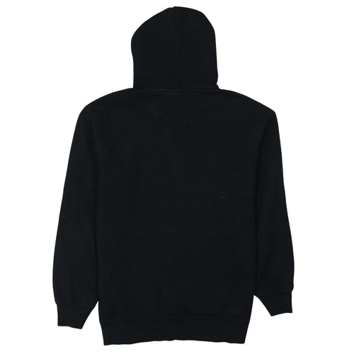 Puma Mens Black Pullover Hoodie Small Logo Fleece Sweatshirt