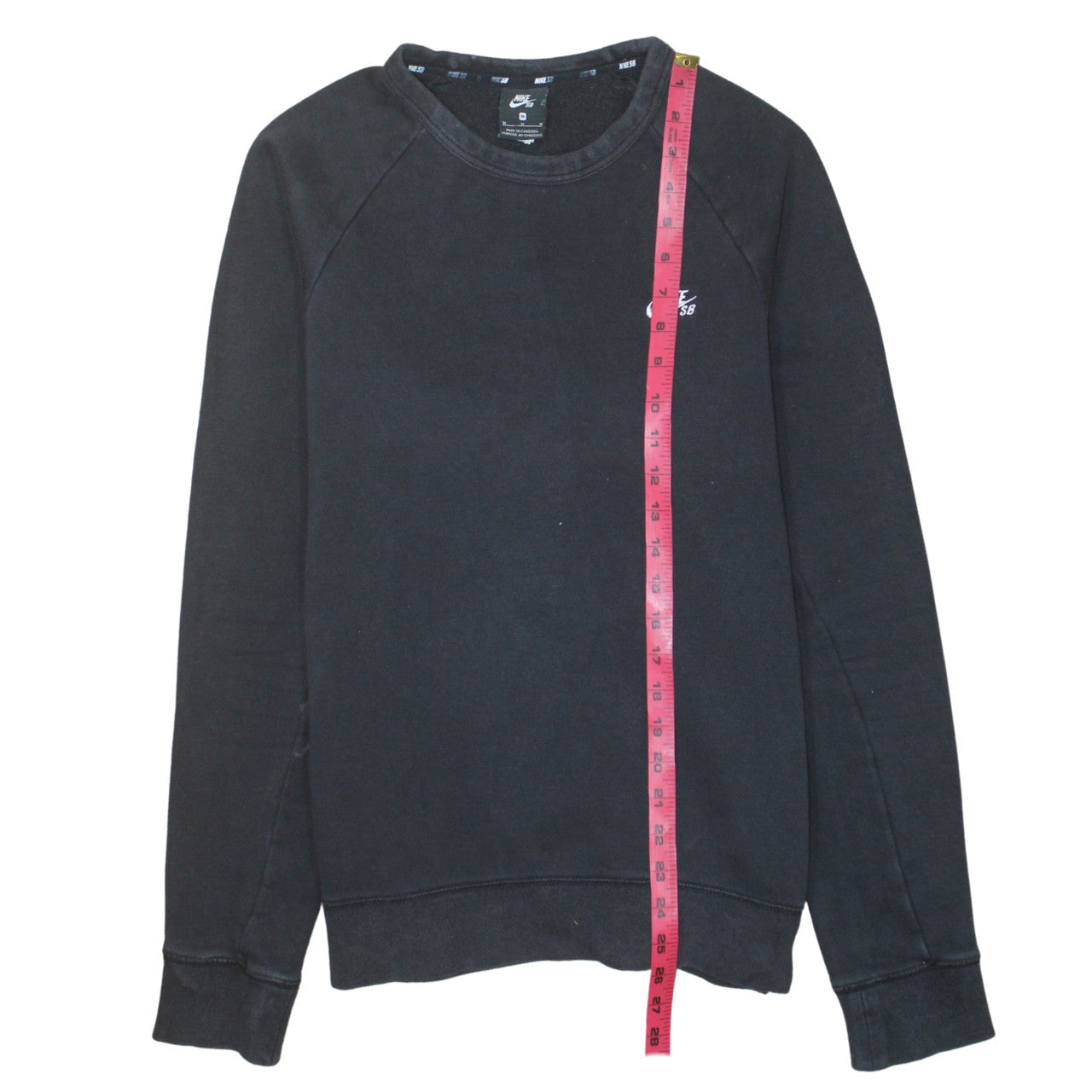 Nike SB Men's Black Cotton Crew Neck Pullover Sweatshirt M