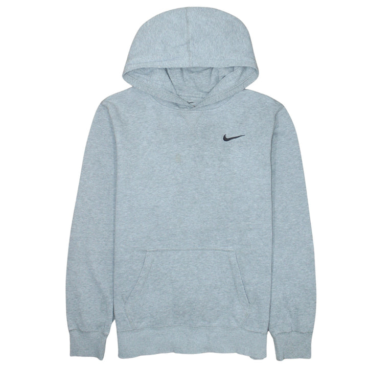 Nike Boys Grey Pullover Hoodie XL 13-15 Years Fleece Sweatshirt