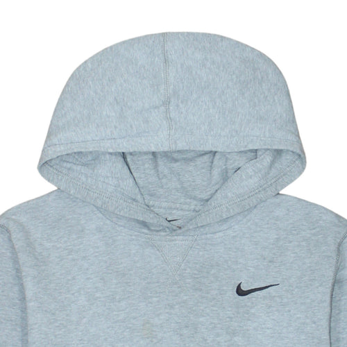 Nike Boys Grey Pullover Hoodie XL 13-15 Years Fleece Sweatshirt
