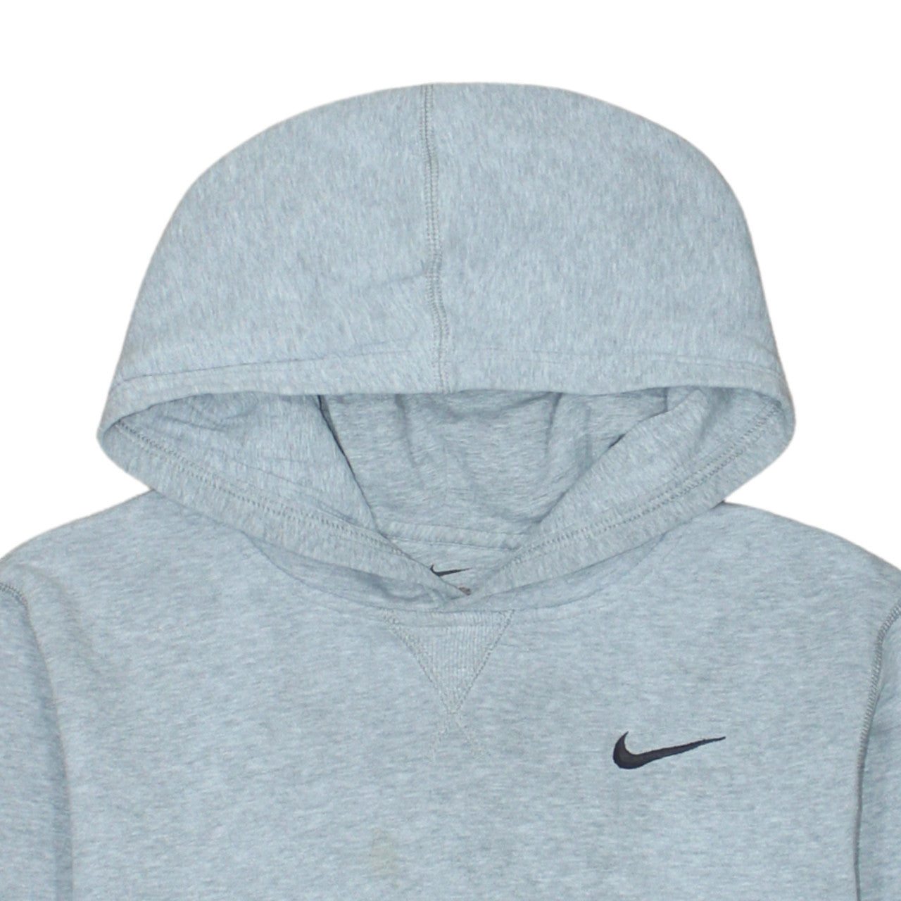 Nike Boys Grey Pullover Hoodie XL 13-15 Years Fleece Sweatshirt