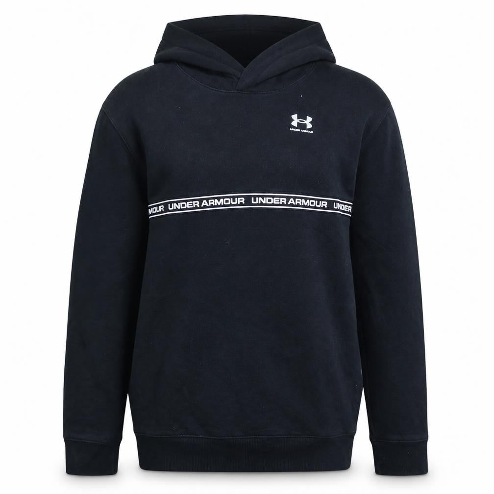 Under Armour Unisex Kids Black XL Pullover Fleece Hoodie