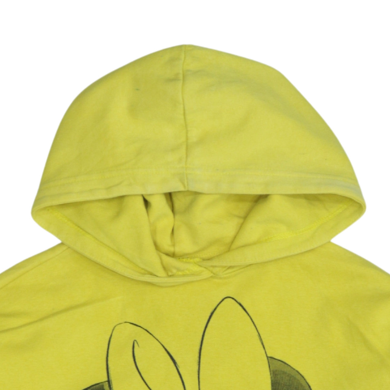 Disney Women’s Yellow Minnie Mouse Pullover Hoodie XS