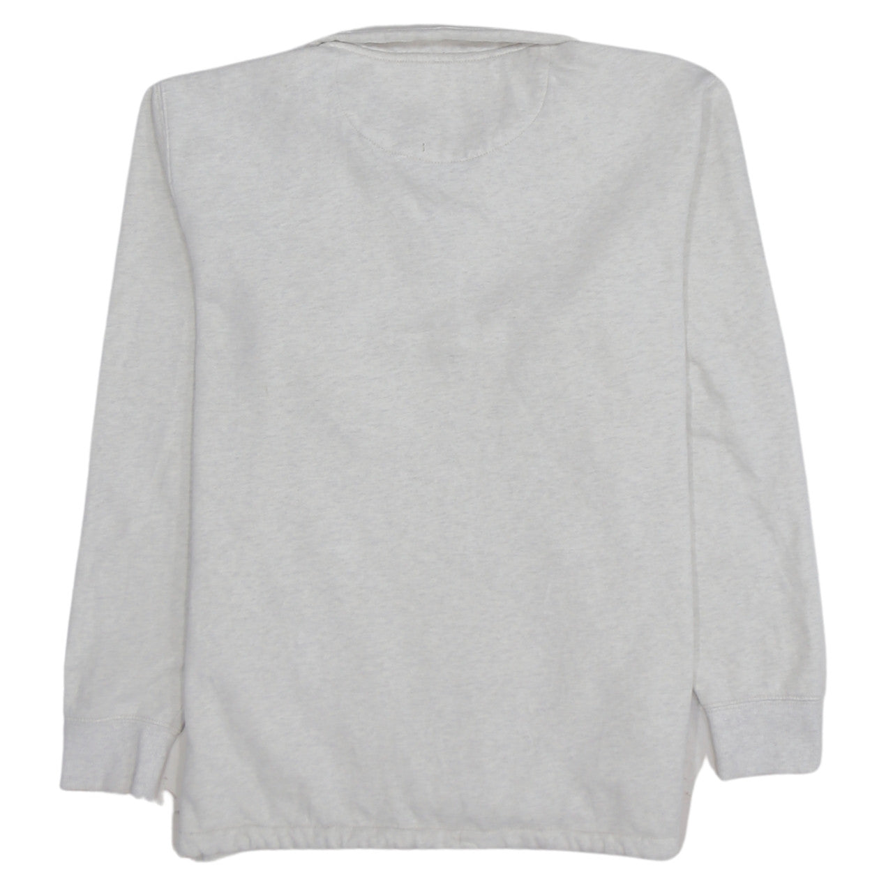 Vans Men's Beige 1/4 Zip Fleece Sweatshirt Medium Regular Fit