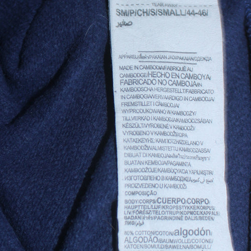 Under Armour Men's Blue Small Pullover Hoodie with Logo