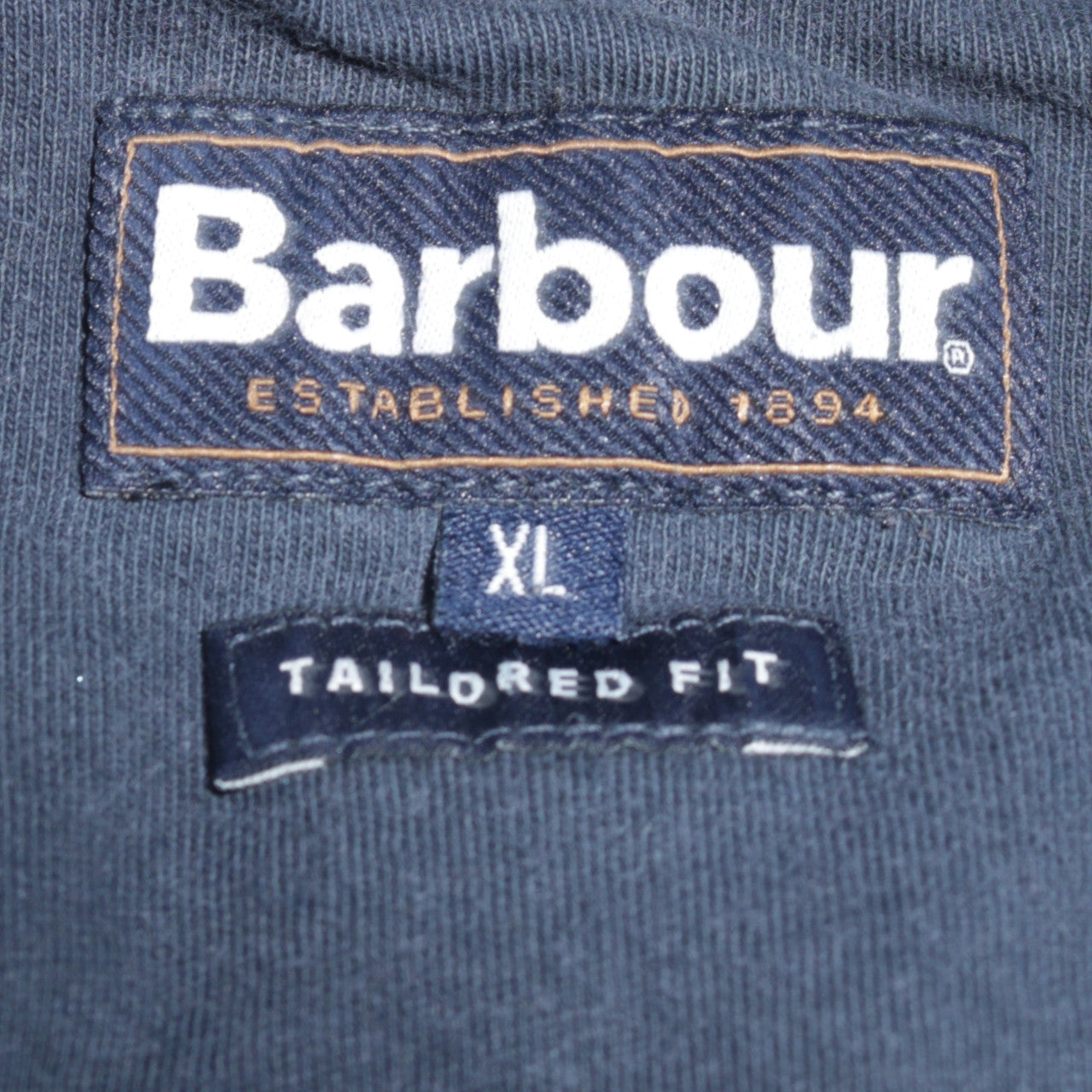 Barbour Men's Blue Cotton Tailored Fit Crew Neck T-Shirt XL
