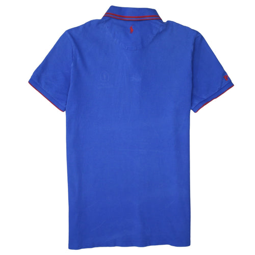Ralph Lauren Polo Golf Blue Men's M Short Sleeve Cotton Polo Shirt