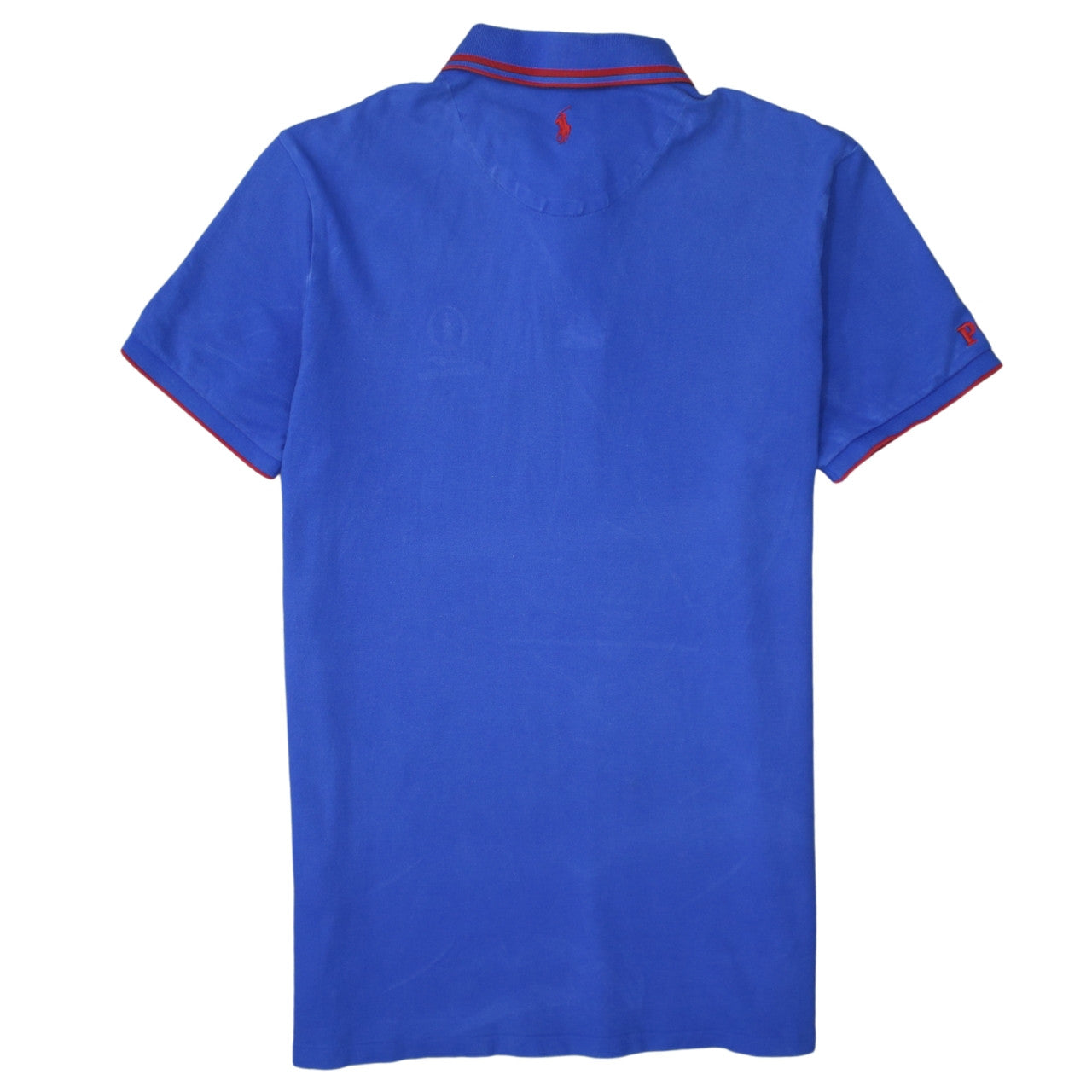 Ralph Lauren Polo Golf Blue Men's M Short Sleeve Cotton Polo Shirt