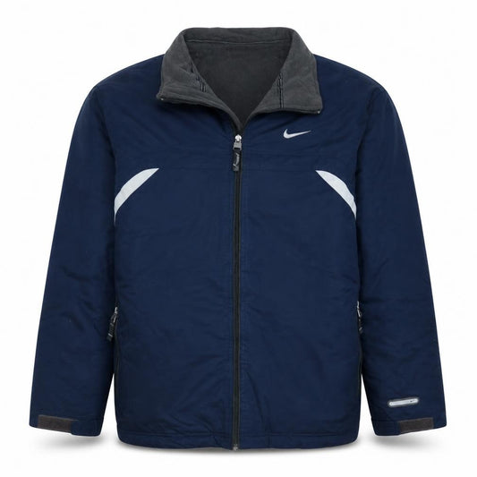 Nike Men's Blue XL Track Jacket Reflective Lightweight Sportswear