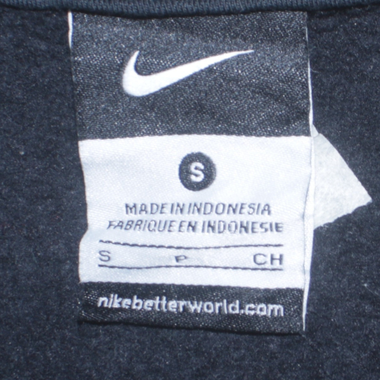 Nike Women's Black 1/4 Zip Richmond Strikers Sweatshirt Size S