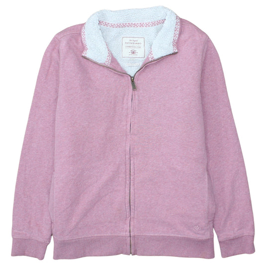 Fat Face Womens Pink Full Zip Fleece Lined Jacket Size 16