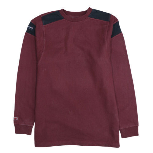 Reebok Classic Men's Red Crew Neck Pullover Sweatshirt Size M