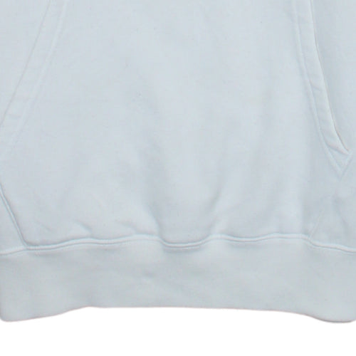 Champion Boys White 13-14 Yrs Pullover Hoodie with Logo Print