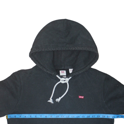 Levi's Men's Black Pullover Hoodie Size S Regular Fit