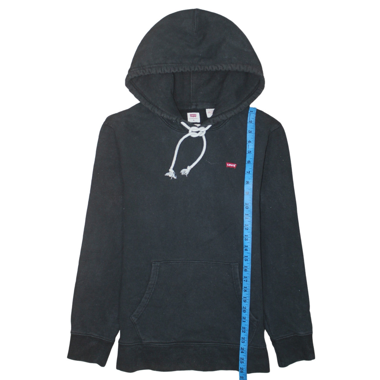 Levi's Men's Black Pullover Hoodie Size S Regular Fit