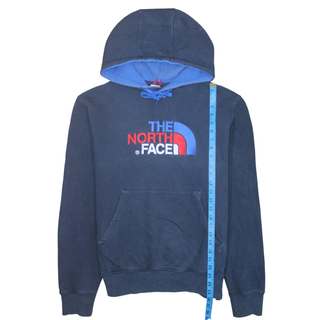 The North Face Men's Blue Pullover Hoodie Size L Regular Fit