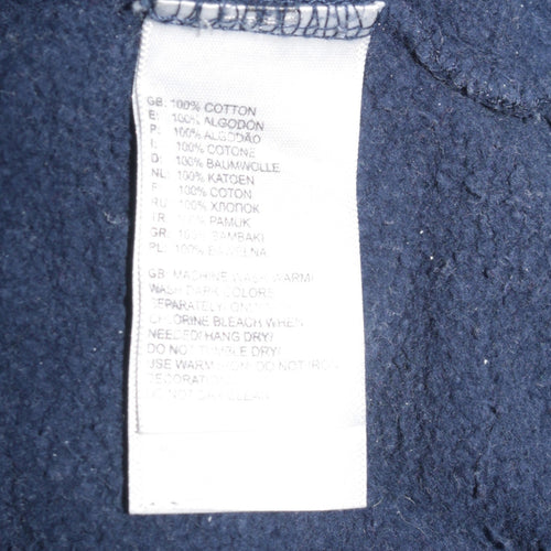 The North Face Men's Blue Pullover Hoodie Size L Regular Fit