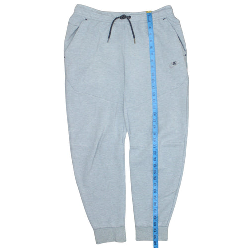 Nike Men's Grey Fleece Jogger Sweatpants M Regular Fit