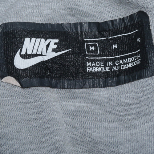 Nike Men's Grey Fleece Jogger Sweatpants M Regular Fit