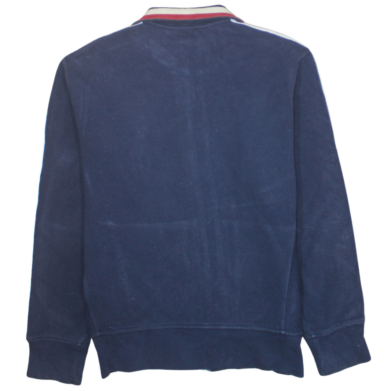 Polo Ralph Lauren Men's Navy Track Jacket M Full Zip Cotton Blend