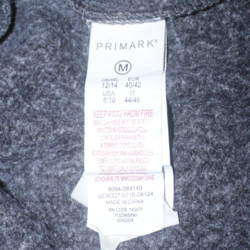 Disney Primark Women’s Grey Minnie Mouse Graphic Pullover Sweatshirt Size M 12/14