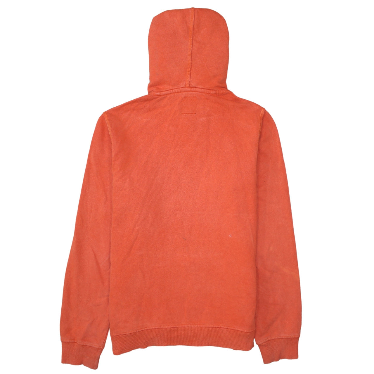 Dickies Men's Orange Small Pullover Hoodie Cotton Fleece Sweatshirt
