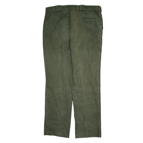Barbour Men's Green Chino Trousers W38 Regular Fit Cotton