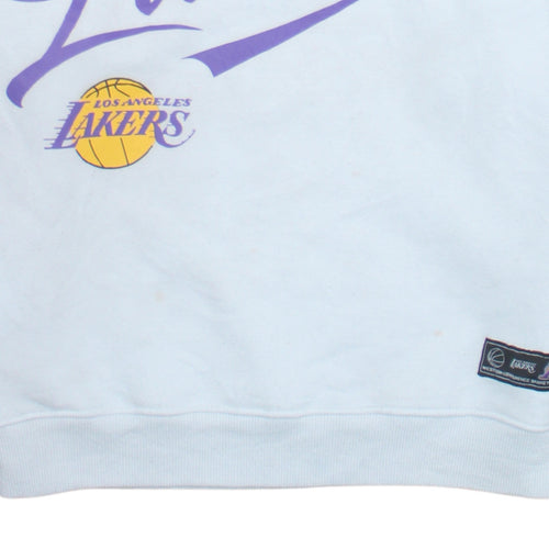 NBA Los Angeles Lakers White Pullover Sweatshirt Women M