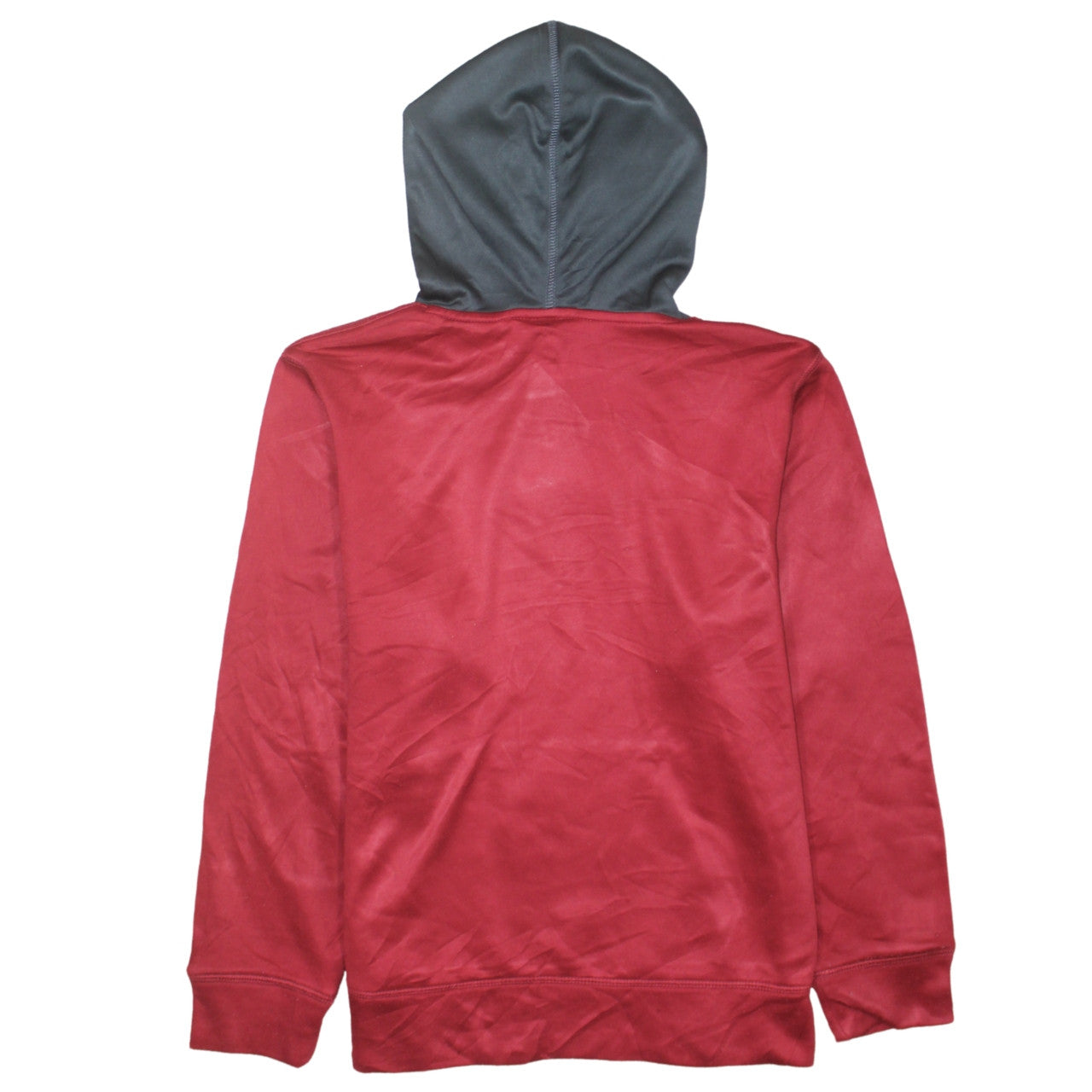 Nike Boys Red Therma-Fit Pullover Hoodie Size L Embroidered Logo